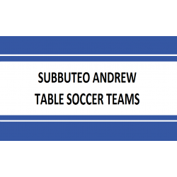 Andrew Table Soccer Teams